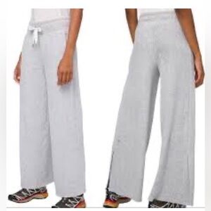 Lululemon velour Wide Leg Pants